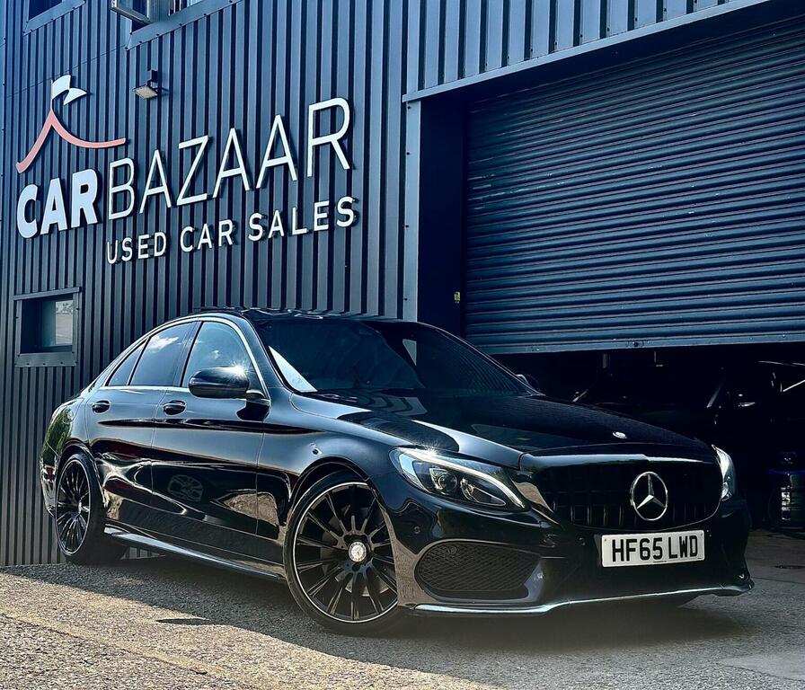 Mercedes-Benz C Class 2.1 C250d Amg Line Premium Plus 7G-tronic Euro Black