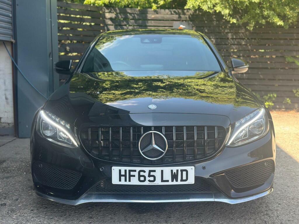 Mercedes-Benz C Class 2.1 C250d Amg Line Premium Plus 7G-tronic Euro Black #2