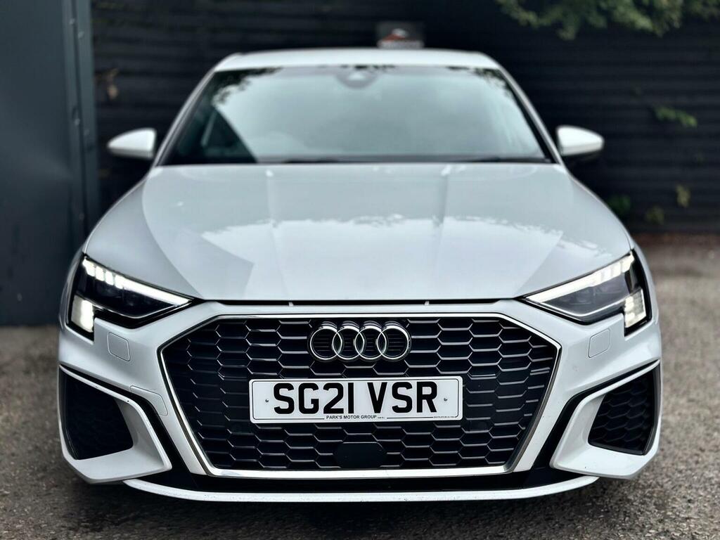 Audi A3 2.0 Tdi 30 S Line Sportback Euro 6 Ss White #2