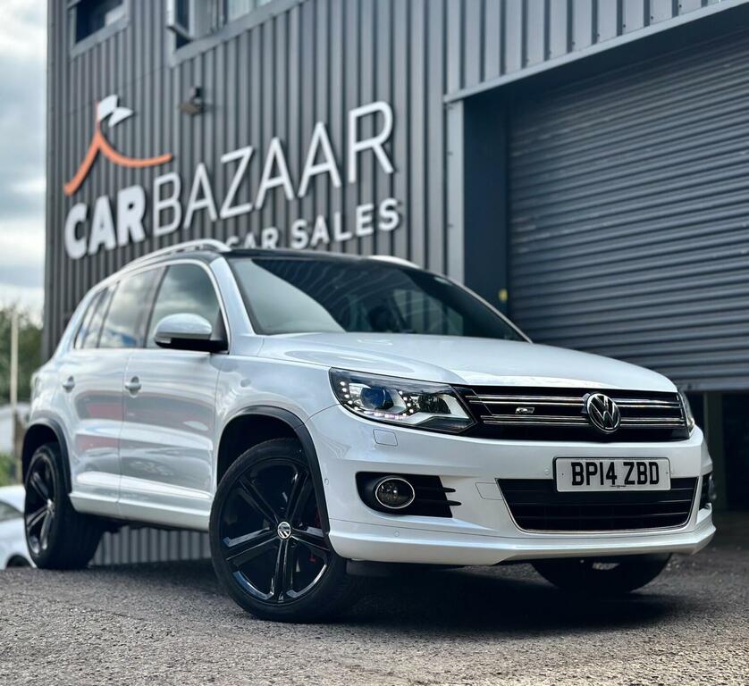 Volkswagen Tiguan 2.0 Tdi Bluemotion Tech R-line Dsg 4Wd Euro 5 Ss White