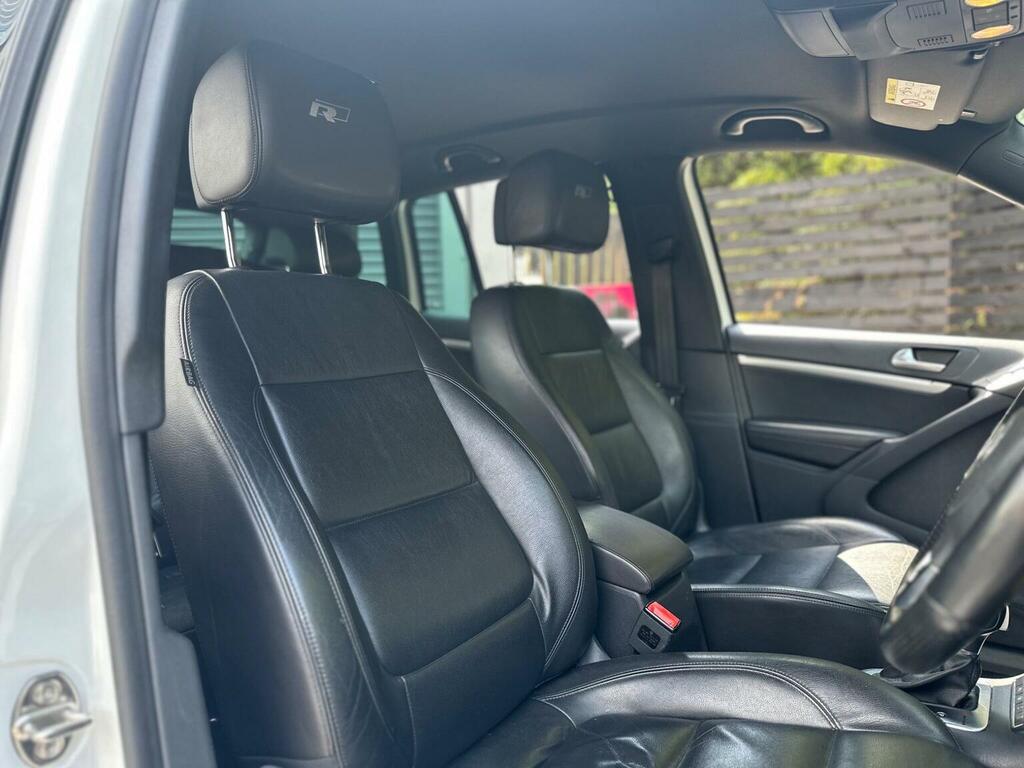 Volkswagen Tiguan 2.0 Tdi Bluemotion Tech R-line Dsg 4Wd Euro 5 Ss White #6
