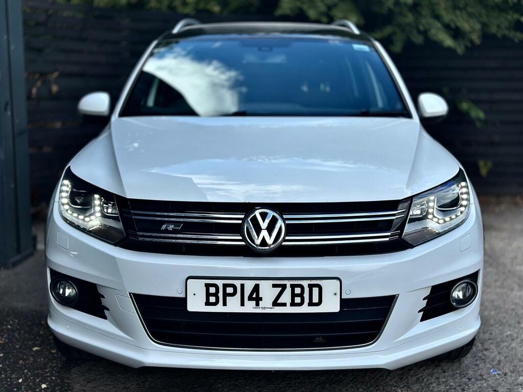 Volkswagen Tiguan 2.0 Tdi Bluemotion Tech R-line Dsg 4Wd Euro 5 Ss White #2