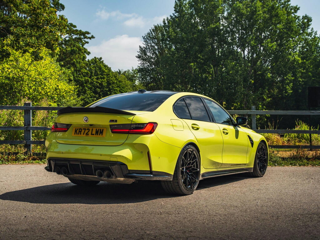 BMW M3 3.0 Biturbo Competition Steptronic M Xdrive Euro 6 KR72LWM Yellow #6