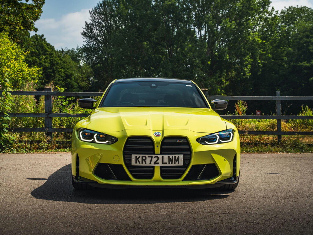 BMW M3 3.0 Biturbo Competition Steptronic M Xdrive Euro 6 KR72LWM Yellow #2