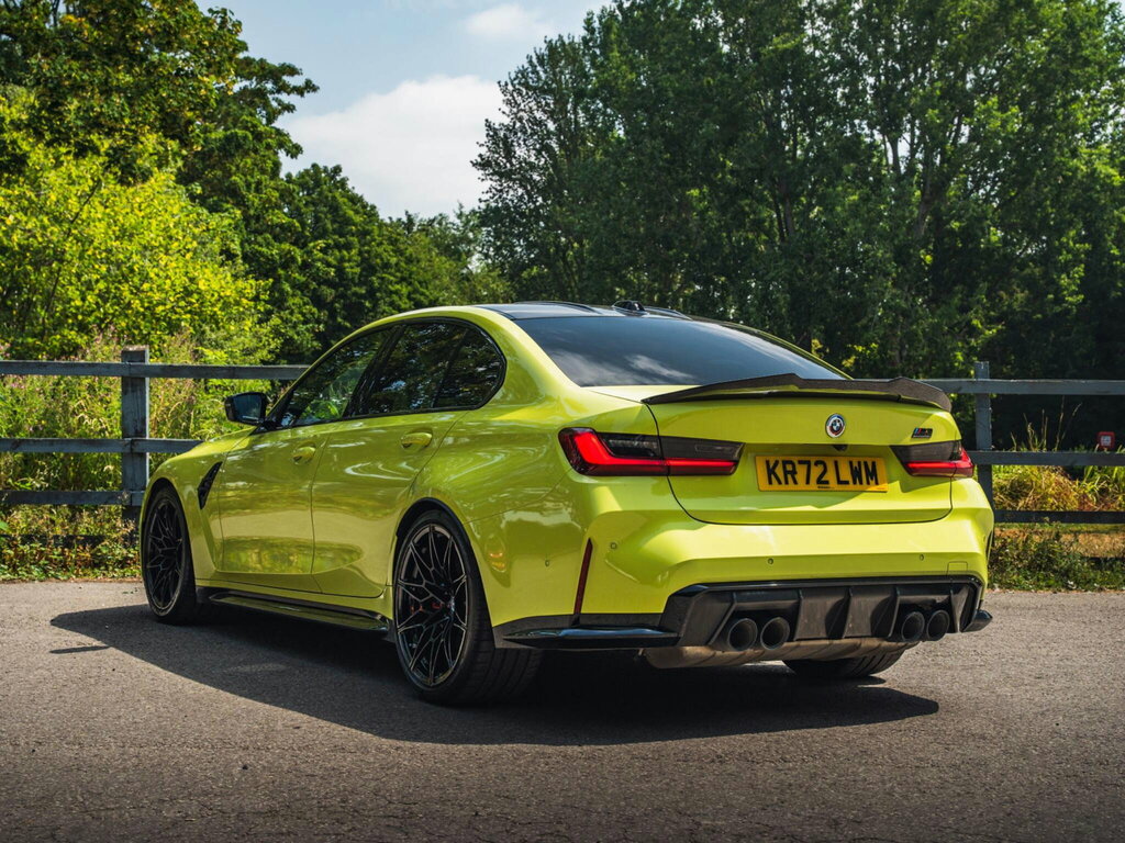 BMW M3 3.0 Biturbo Competition Steptronic M Xdrive Euro 6 KR72LWM Yellow #3