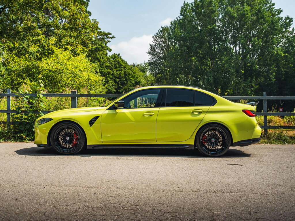 BMW M3 3.0 Biturbo Competition Steptronic M Xdrive Euro 6 KR72LWM Yellow #4