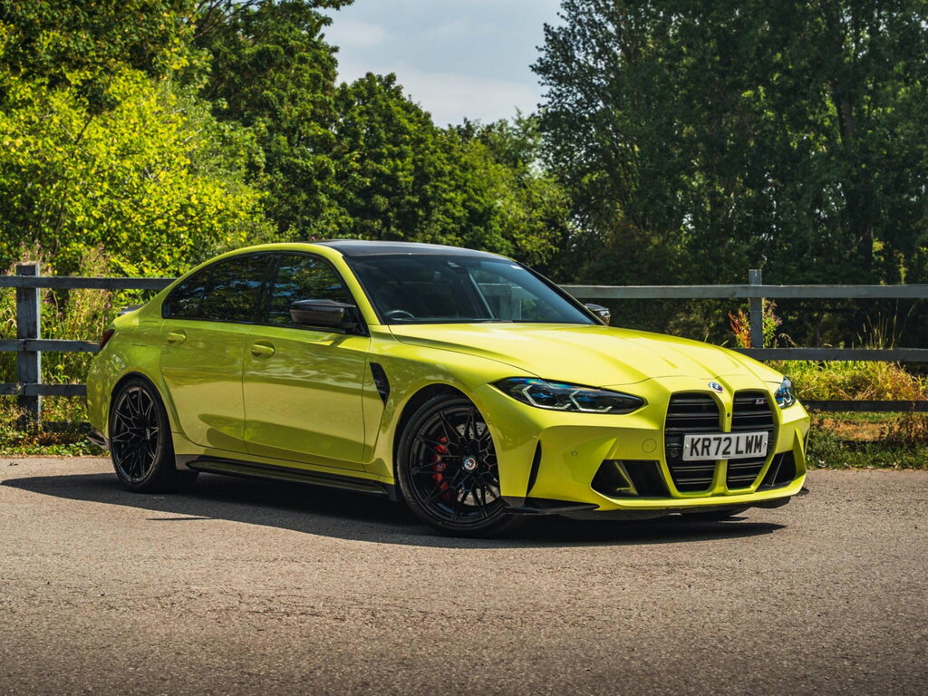 BMW M3 3.0 Biturbo Competition Steptronic M Xdrive Euro 6 Yellow