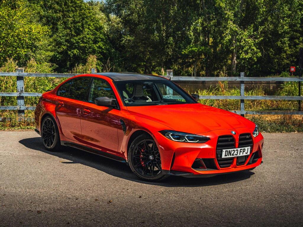 BMW M3 3.0 Biturbo Competition Steptronic M Xdrive Euro 6 DN23FPJ Red #2