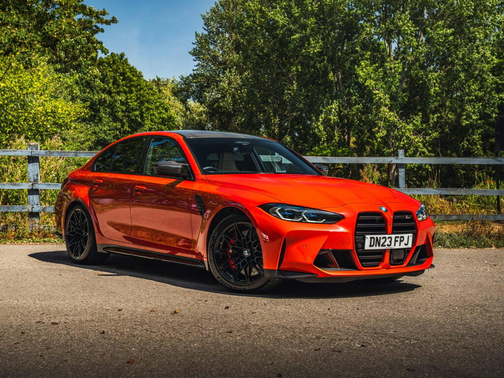 BMW M3 3.0 Biturbo Competition Steptronic M Xdrive Euro 6 DN23FPJ Red