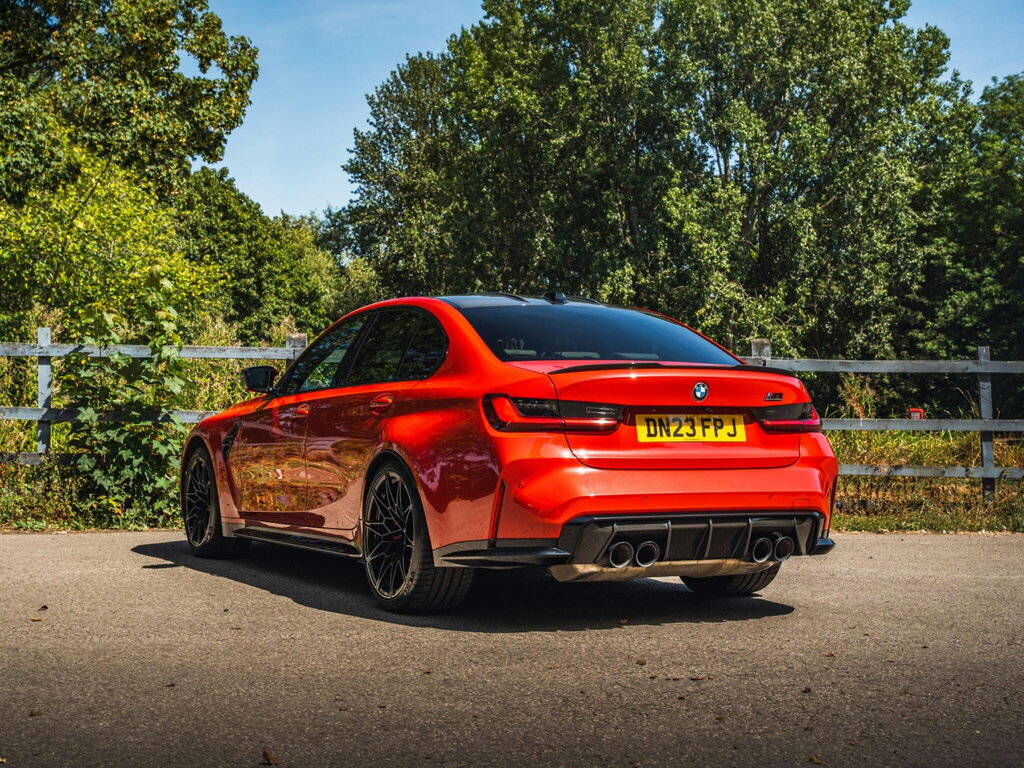 BMW M3 3.0 Biturbo Competition Steptronic M Xdrive Euro 6 DN23FPJ Red #4