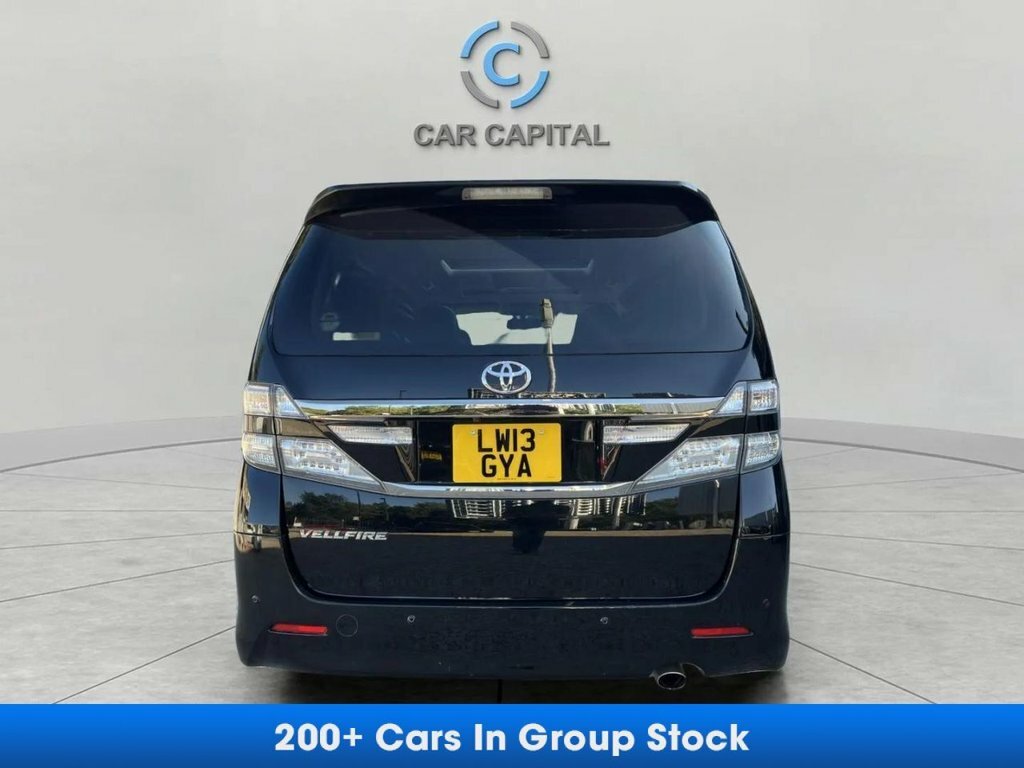 Toyota Vellfire Mpv Black #5