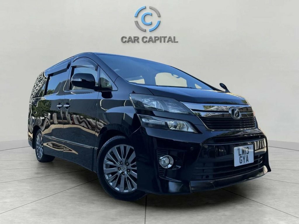Toyota Vellfire Mpv Black #2