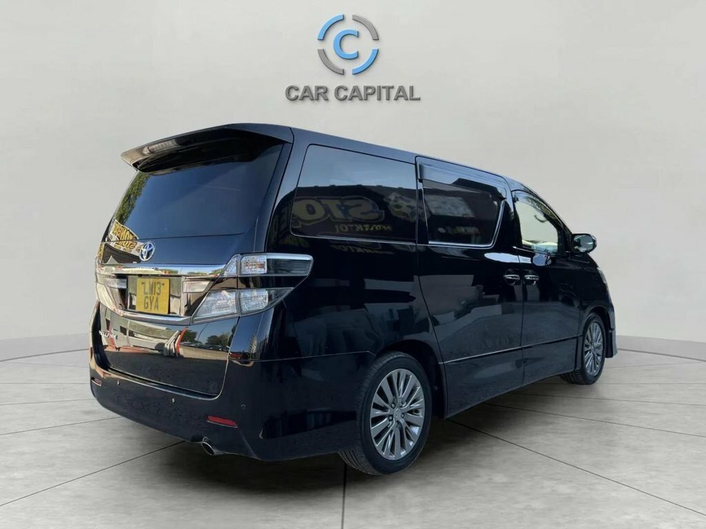 Toyota Vellfire Mpv Black #4