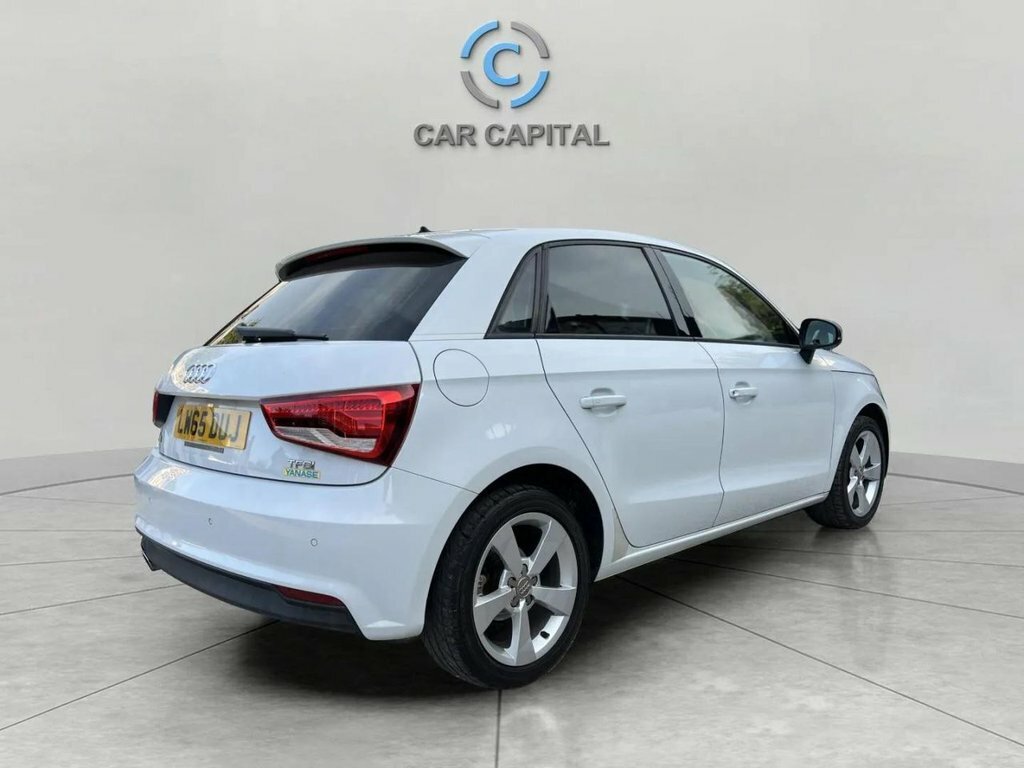 Audi A1 Hatchback LW65DUJ White #5