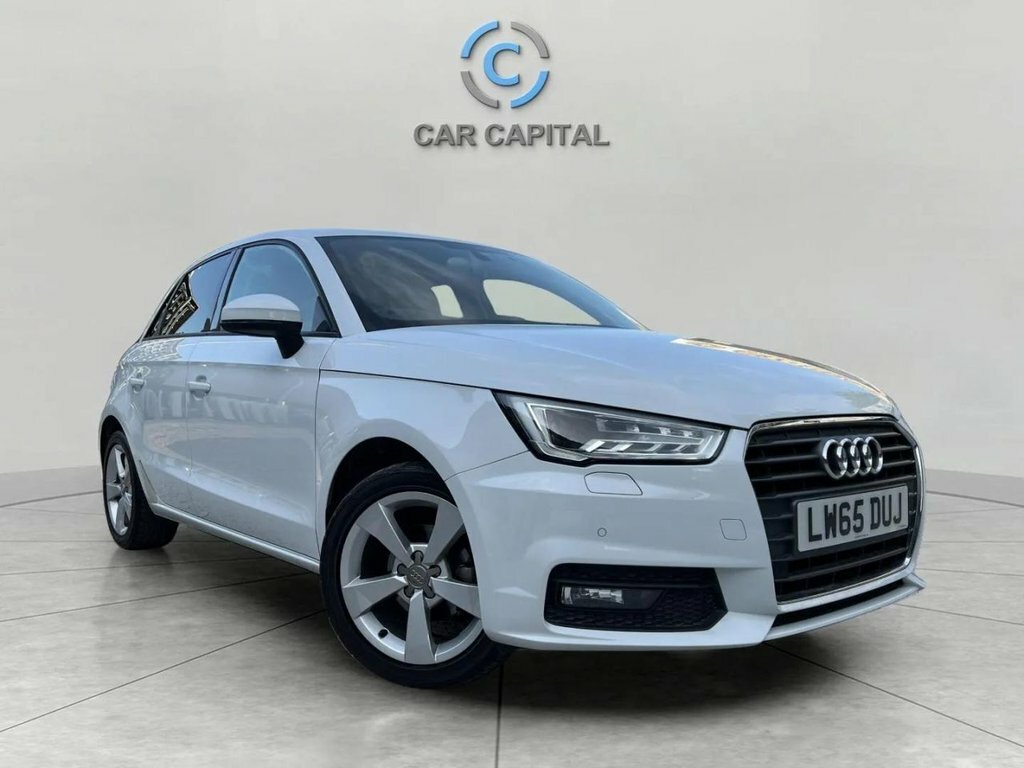 Audi A1 Hatchback LW65DUJ White #3