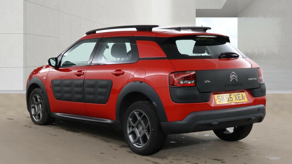 Citroen C4 Cactus 1.6 Bluehdi Feel Red #4