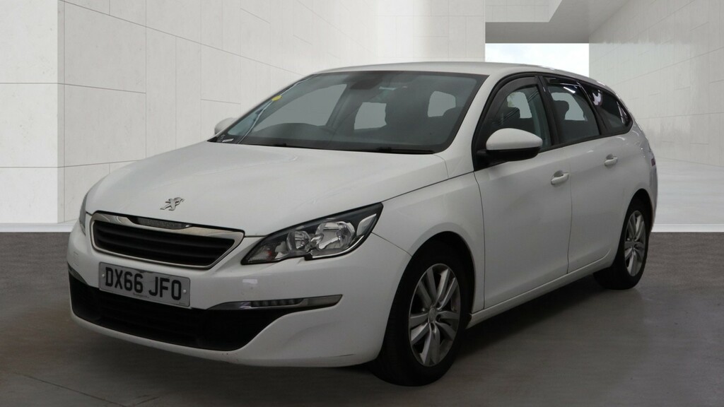 Peugeot 308 SW 1.6 Bluehdi Active White #6