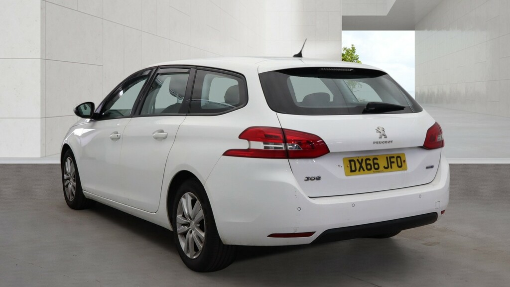 Peugeot 308 SW 1.6 Bluehdi Active White #4