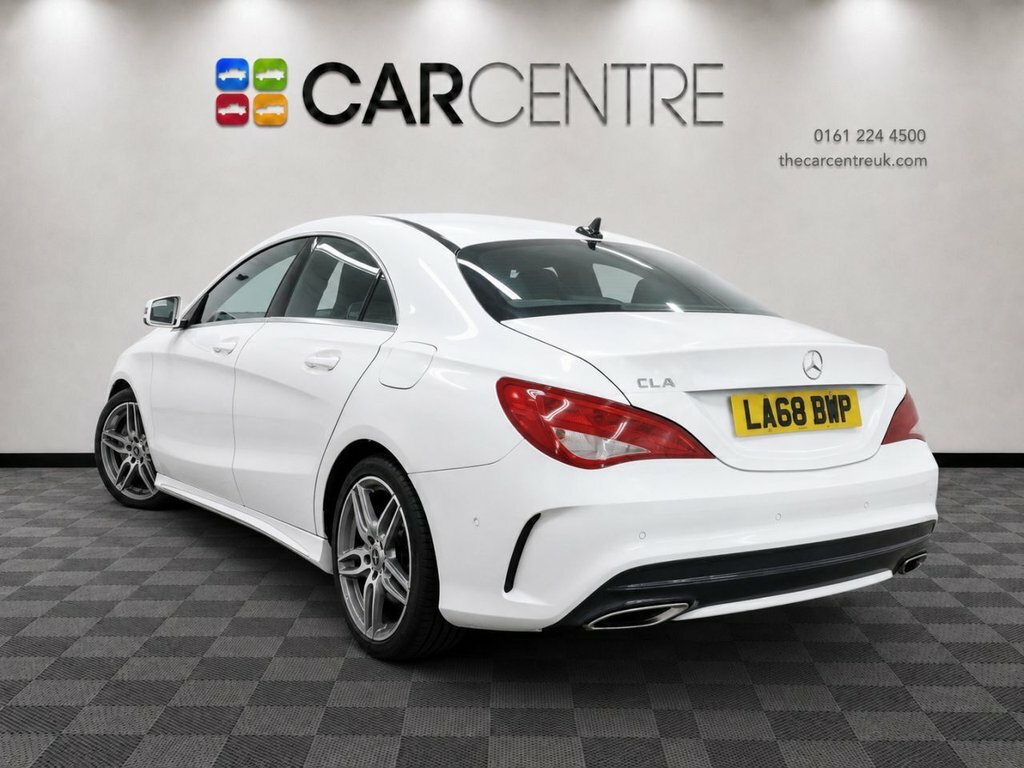 Mercedes-Benz CLA Class 1.6L Amg Line Edition White #2