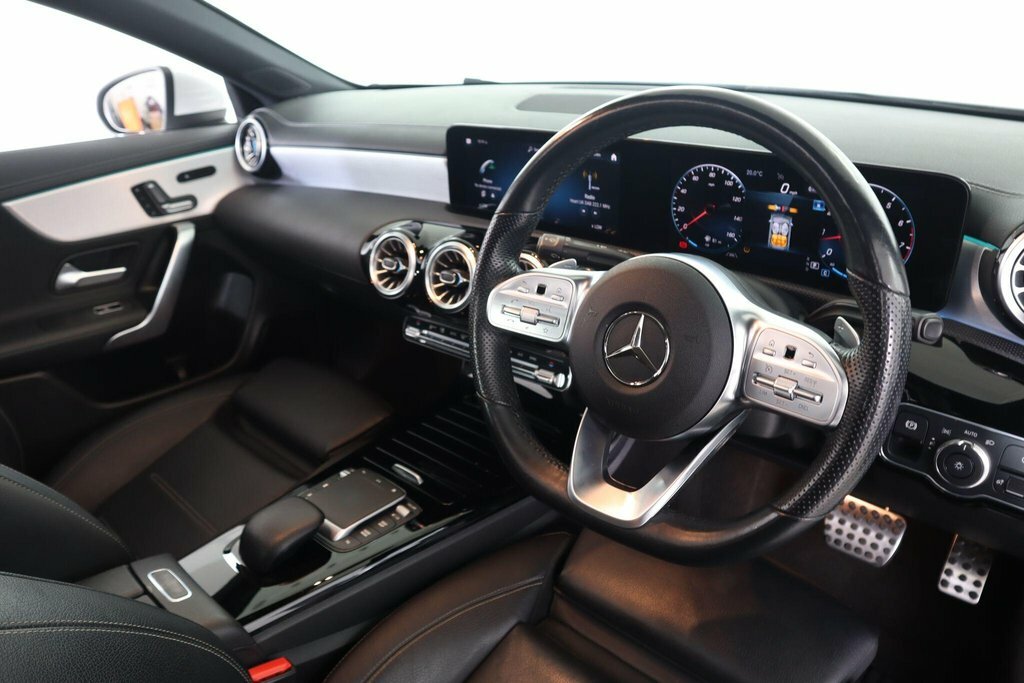 Mercedes-Benz CLA Class 2L Amg Line White #2