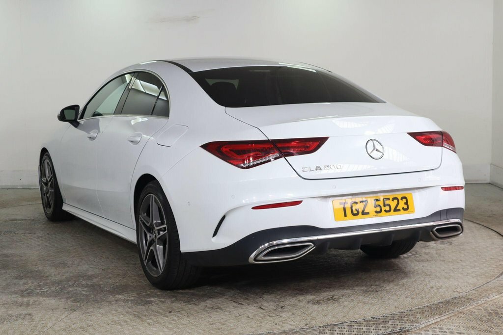 Mercedes-Benz CLA Class 1.3L Amg Line White #4