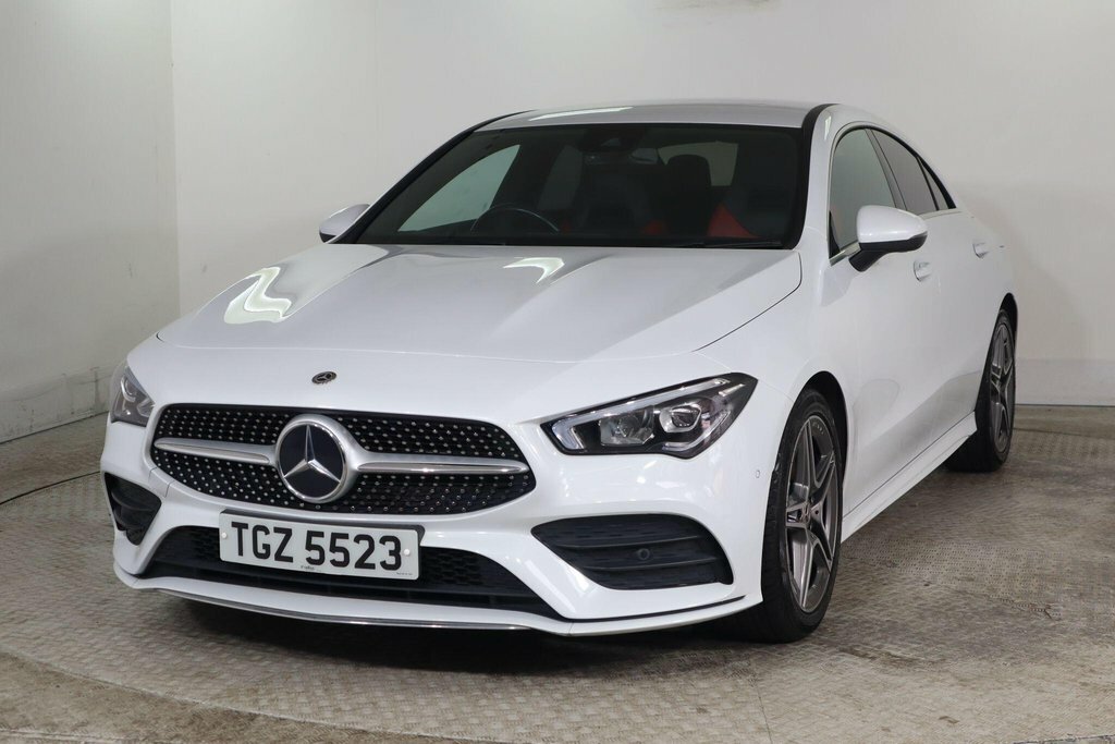 Mercedes-Benz CLA Class 1.3L Amg Line White #3