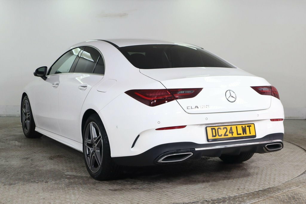 Mercedes-Benz CLA Class 1.3L Amg Line White #4