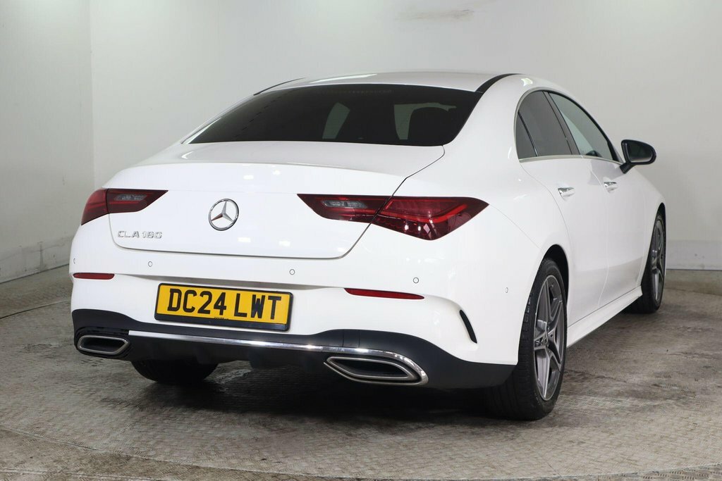 Mercedes-Benz CLA Class 1.3 Cla180h Mhev Amg Line Premium Coupe Petr Black #8