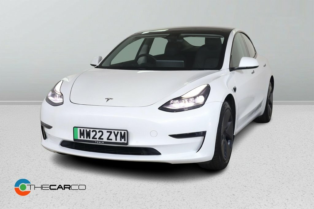 Tesla Model 3 Saloon MW22ZYM White #4