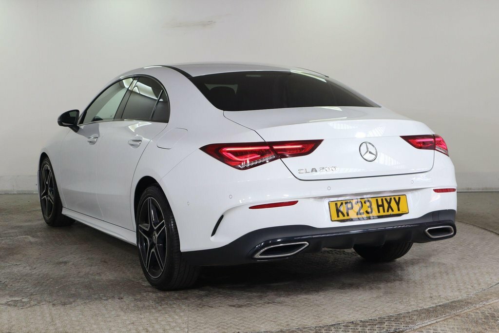Mercedes-Benz CLA Class 1.3L Amg Line White #4