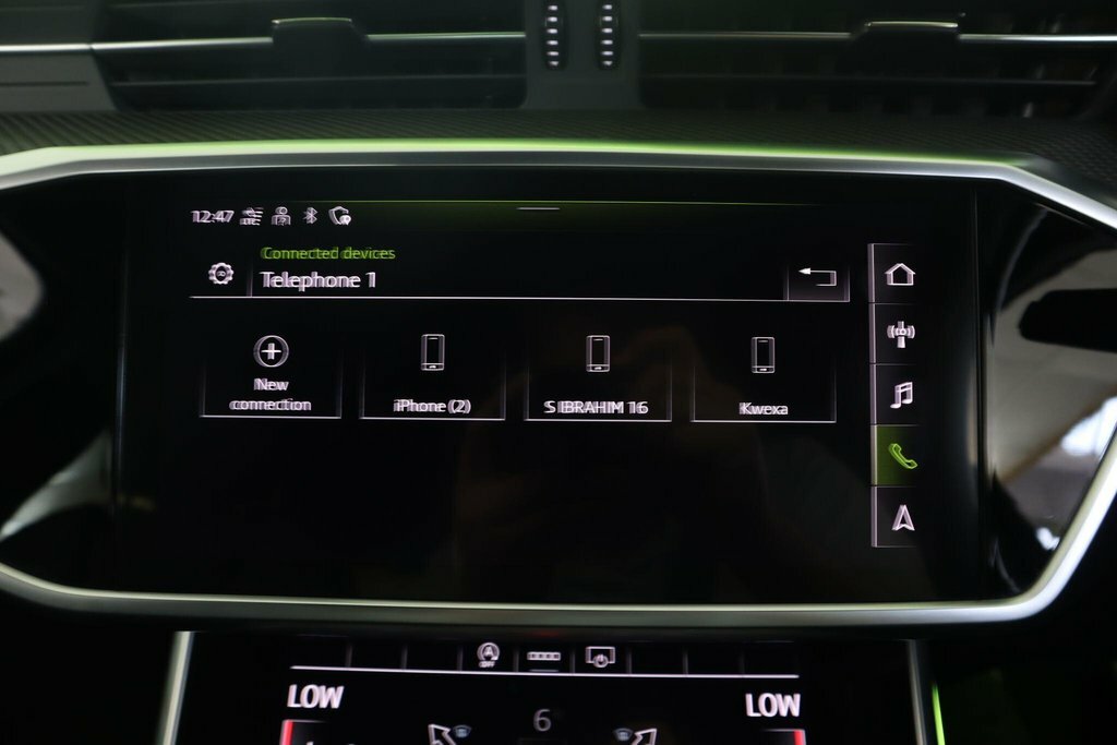 Audi A6 Saloon Sport Black #39