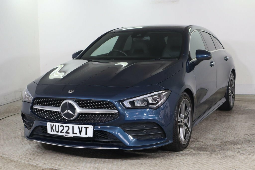 Mercedes-Benz CLA Class 1.3L Amg Line Blue #3