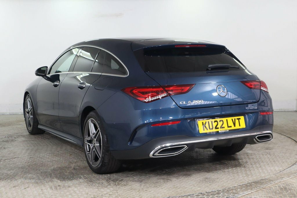 Mercedes-Benz CLA Class 1.3L Amg Line Blue #4