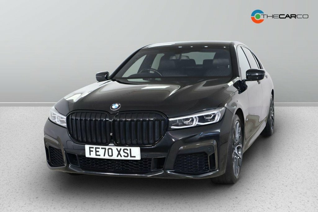 BMW 7 Series Saloon Black #3