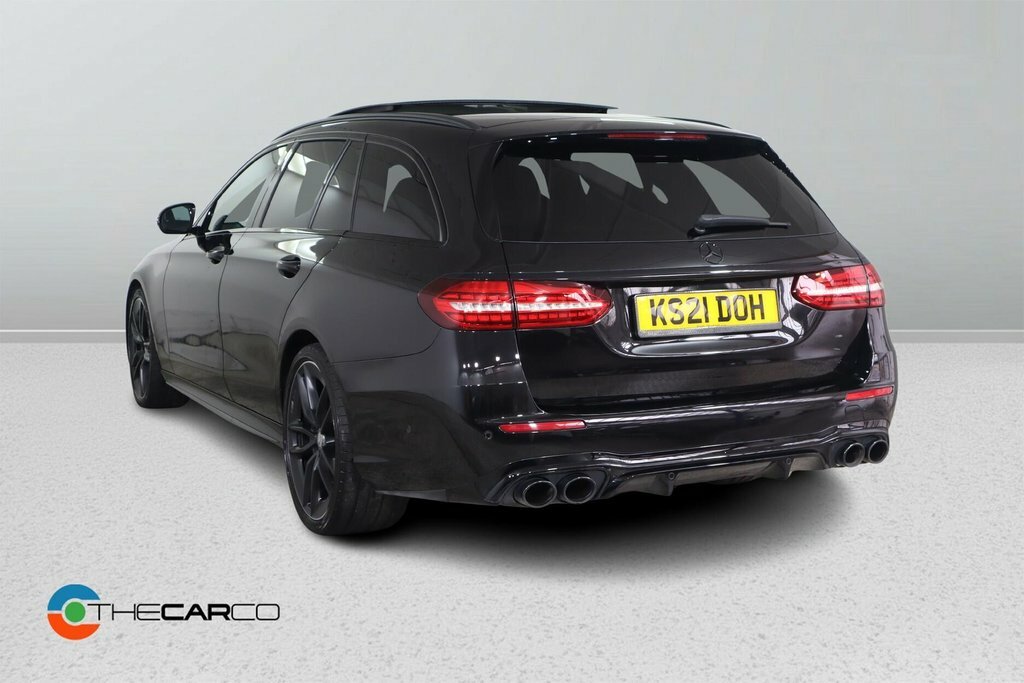 Mercedes-Benz E Class Saloon 2.0 E220d Amg Line Night Edition Premium P Blue #9