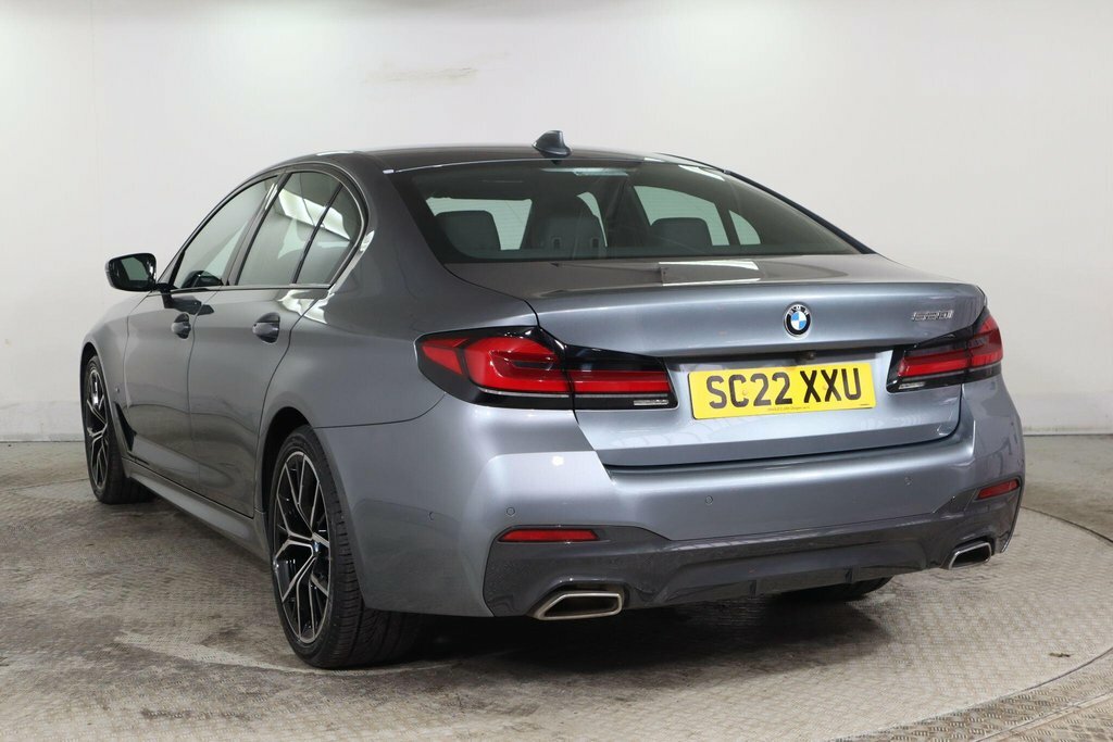 BMW 5 Series 2L M Sport Blue #4