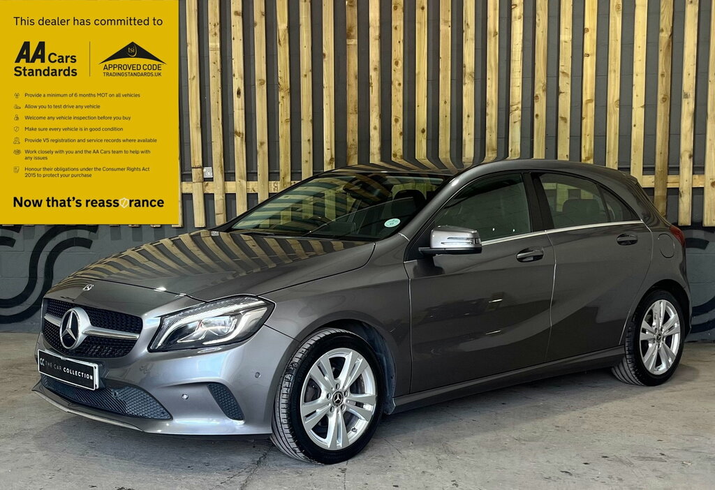 Mercedes-Benz A Class 1.5 A180d Sport Premium Hatchback 7G- RJ18KBN Grey #3