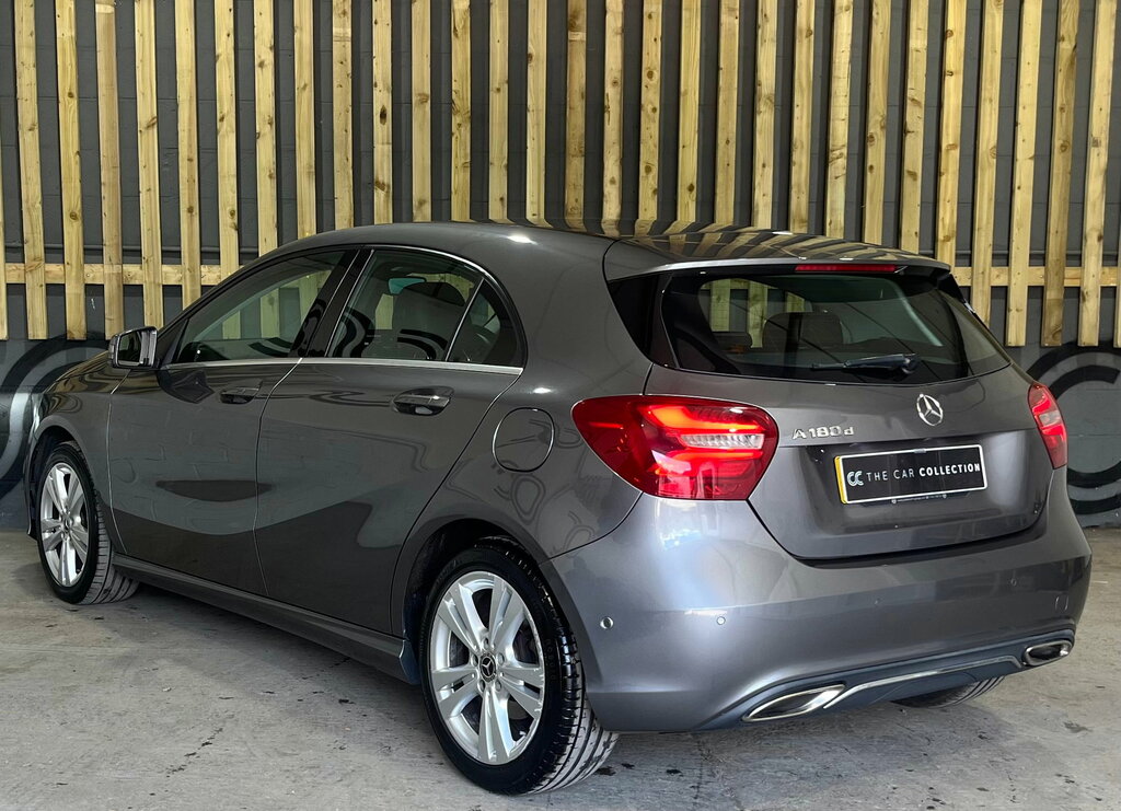 Mercedes-Benz A Class 1.5 A180d Sport Premium Hatchback 7G- RJ18KBN Grey #5
