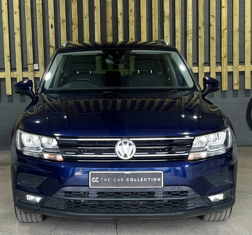 Volkswagen Tiguan 2.0 Tdi Se Navigation Suv Dsg 4Motion E PK67WHG Blue #2