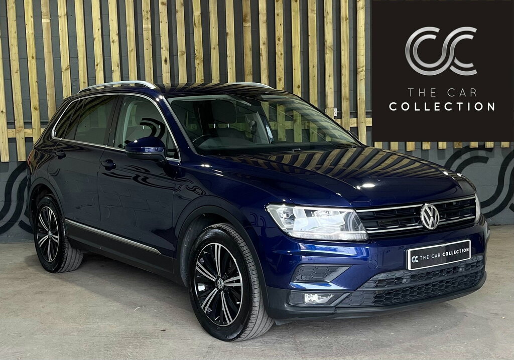 Volkswagen Tiguan 2.0 Tdi Se Navigation Suv Dsg 4Motion E Blue
