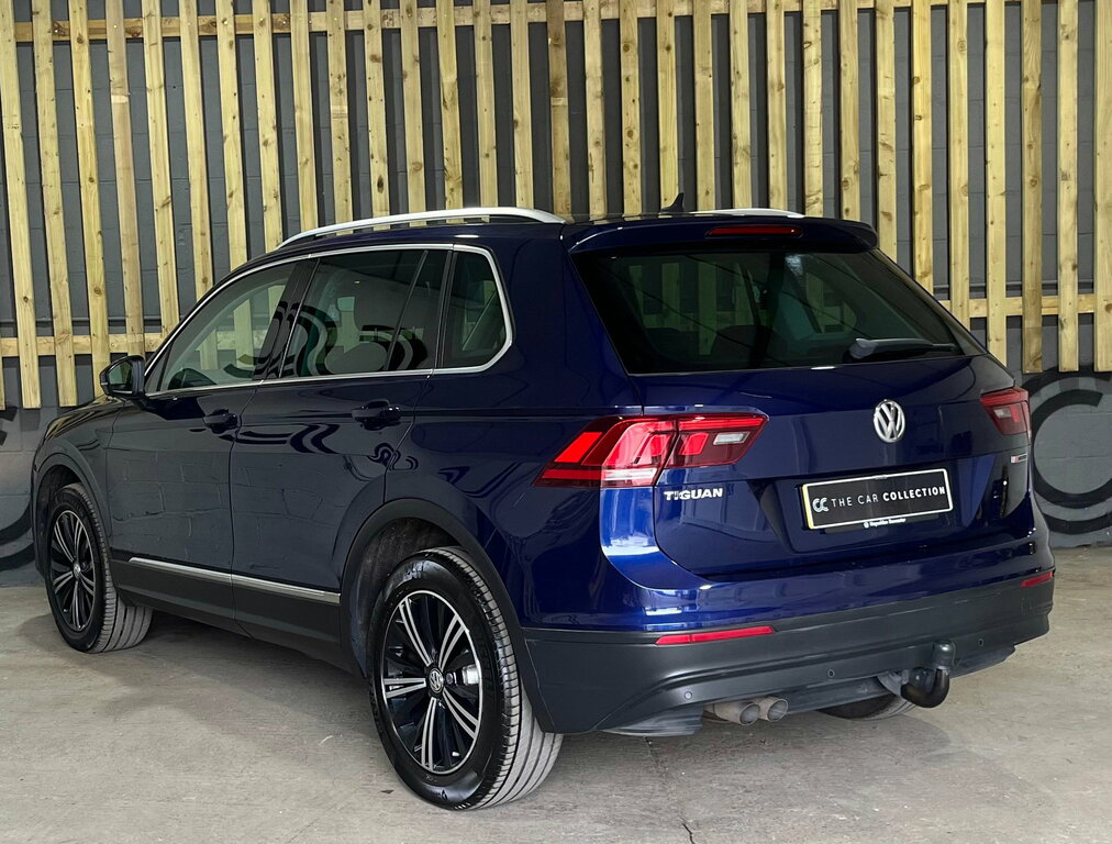 Volkswagen Tiguan 2.0 Tdi Se Navigation Suv Dsg 4Motion E PK67WHG Blue #5