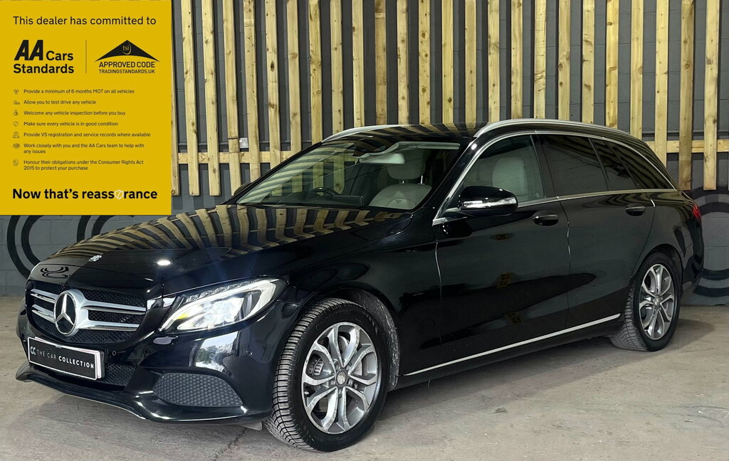 Mercedes-Benz C Class 2.1 C250 Bluetec Sport Estate G-tronic Black #3