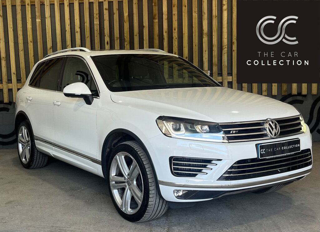 Volkswagen Touareg 3.0 Tdi V6 Bluemotion Tech R-line Plus Suv Die White