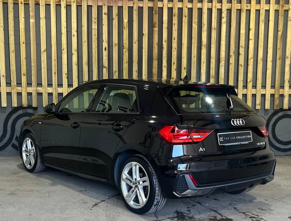 Audi A1 1.0 Tfsi 30 S Line Sportback S Tronic E Black #5