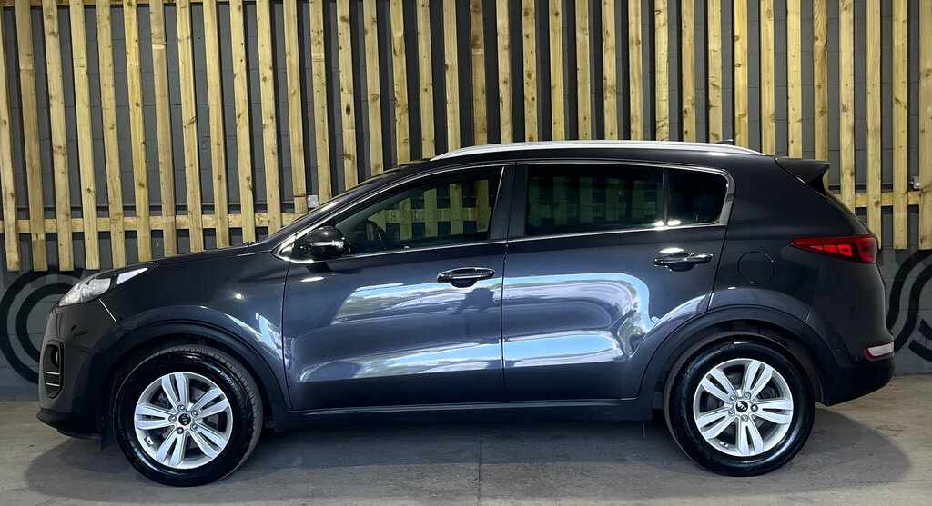 Kia Sportage 1.7 Crdi 2 Suv Euro 6 Ss 114 VN66YUY Silver #4