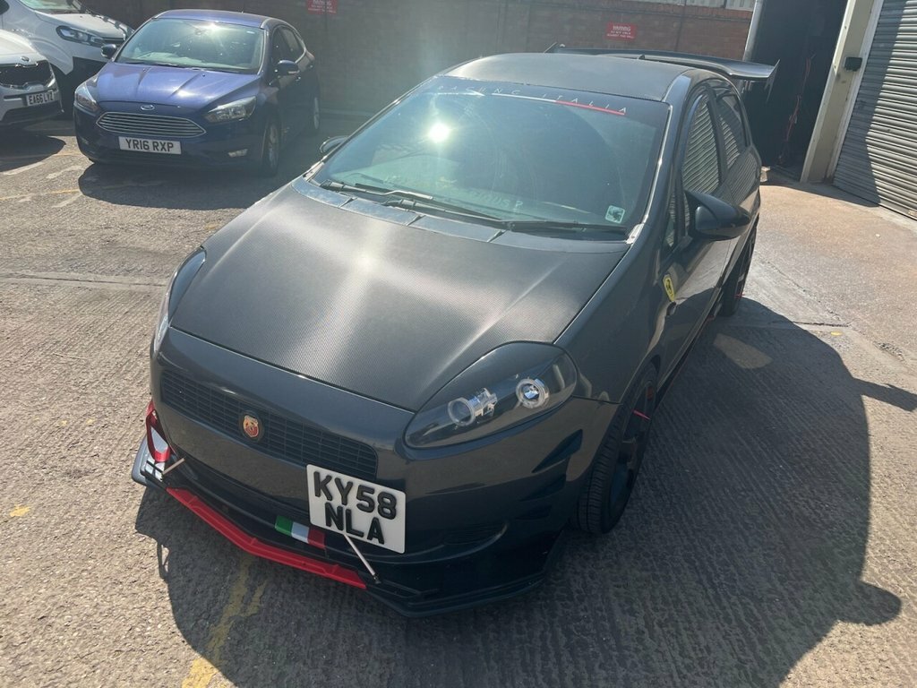 Fiat Grande Punto Hatchback Active 2008 Blue #2