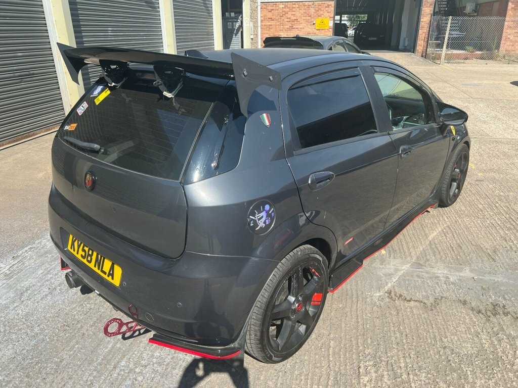 Fiat Grande Punto Hatchback Active 2008 Blue #8
