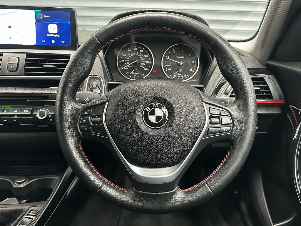 BMW 1 Series Hatchback White #37