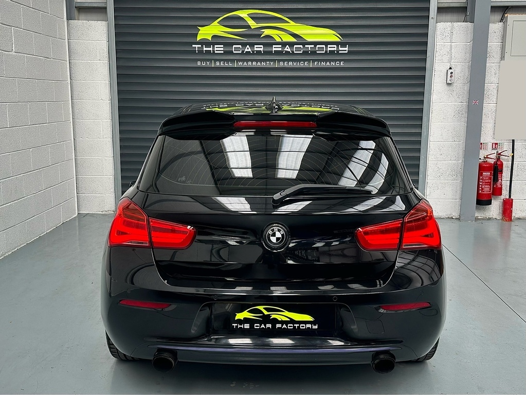 BMW 1 Series Hatchback White #9