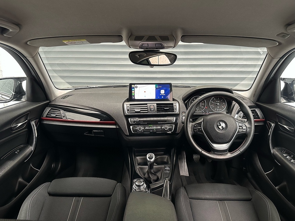 BMW 1 Series 2.0 118D Sport Hatchback Euro 6 Black #3